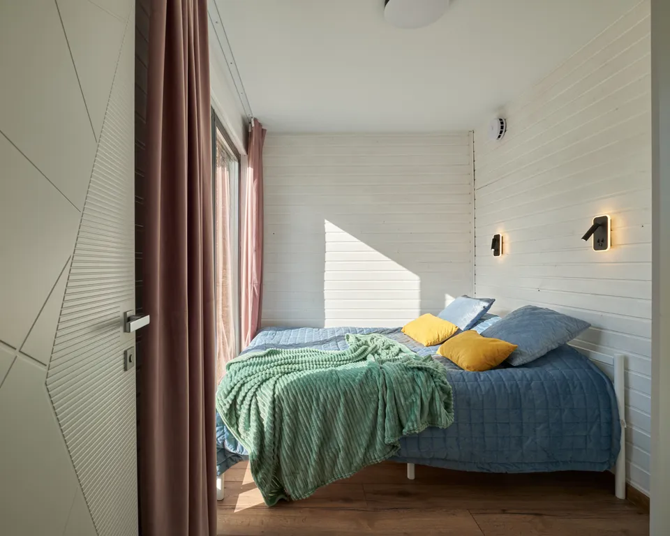 Уютный дом на можайском водохранилище в поселке с собственным пляжем