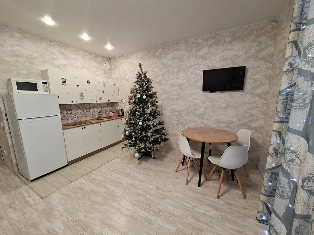 Квартира-студия с новым ремонтом