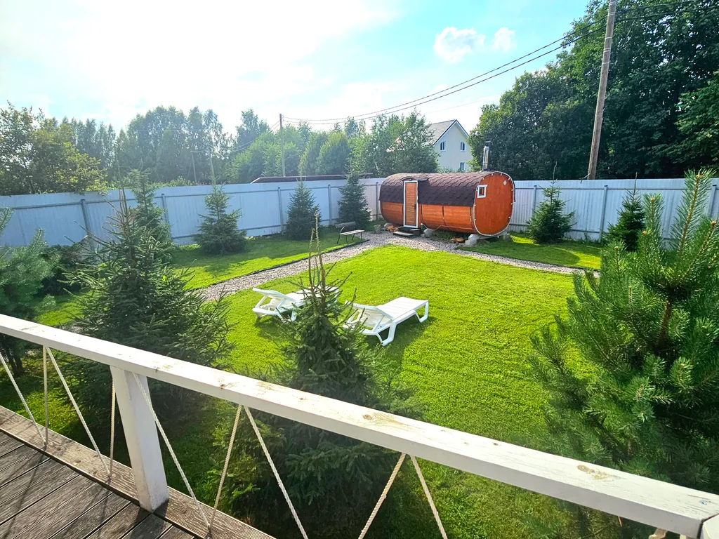 Коттедж Коттедж Шалаш с русской баней и банным чаном — Снегиревка