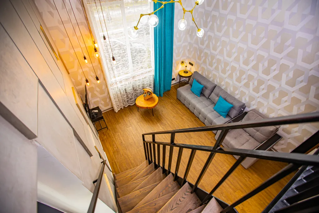 Квартира Апартаменты двухуровневые с кухней до 5 гостей — Сириус