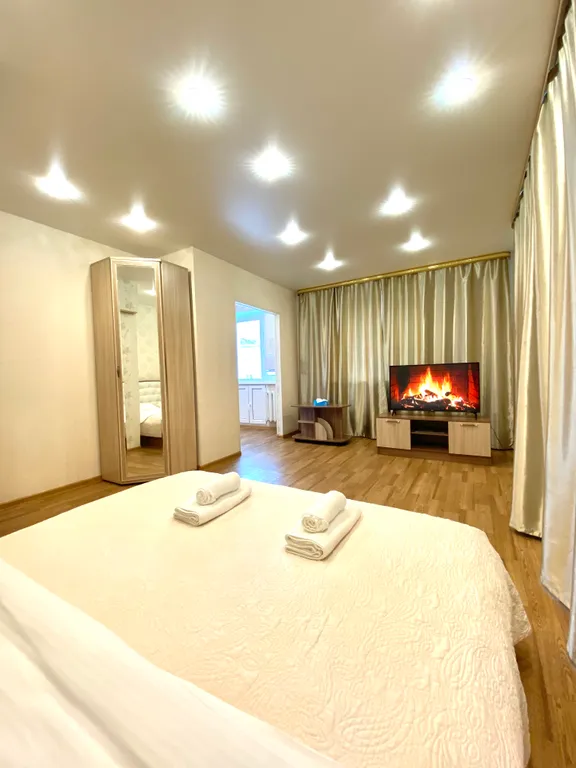 Уютная квартира в центре города с видом на вулканы — аренда посуточно в Петропавловск-Камчатский