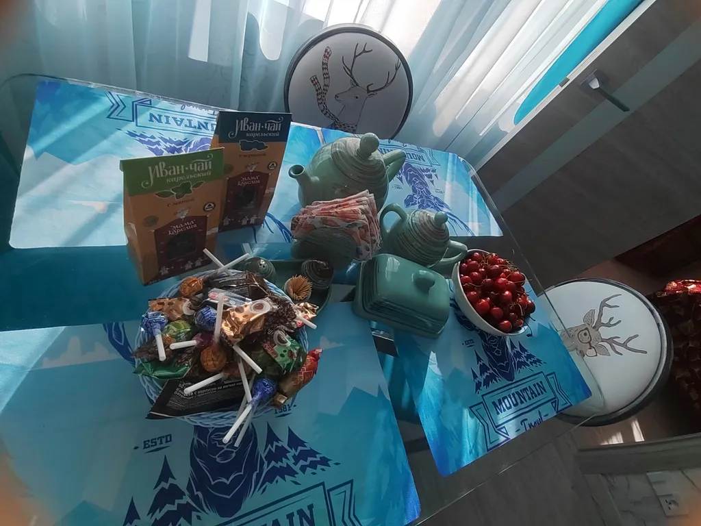 Очень уютная оленья хатка