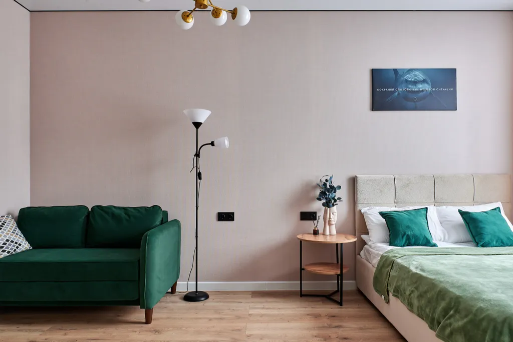 Современная квартира-студия в жк спорт лайф