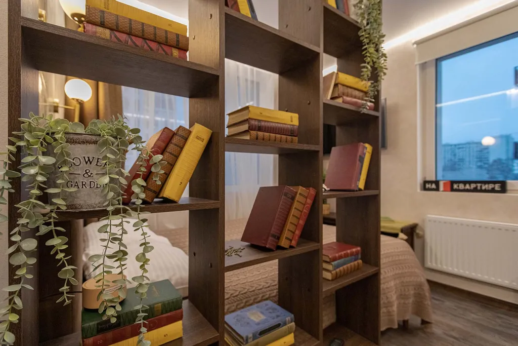 Квартира Тёплые и домашние апартаменты Library — Москва