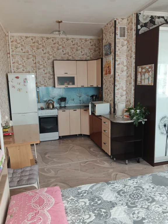 Уютная, чистая, теплая квартира-студия в тихом районе города