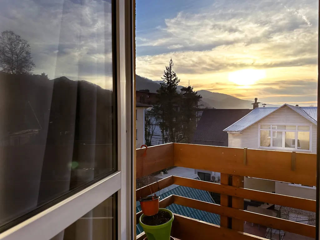 Семейный апартамент с двумя балконами