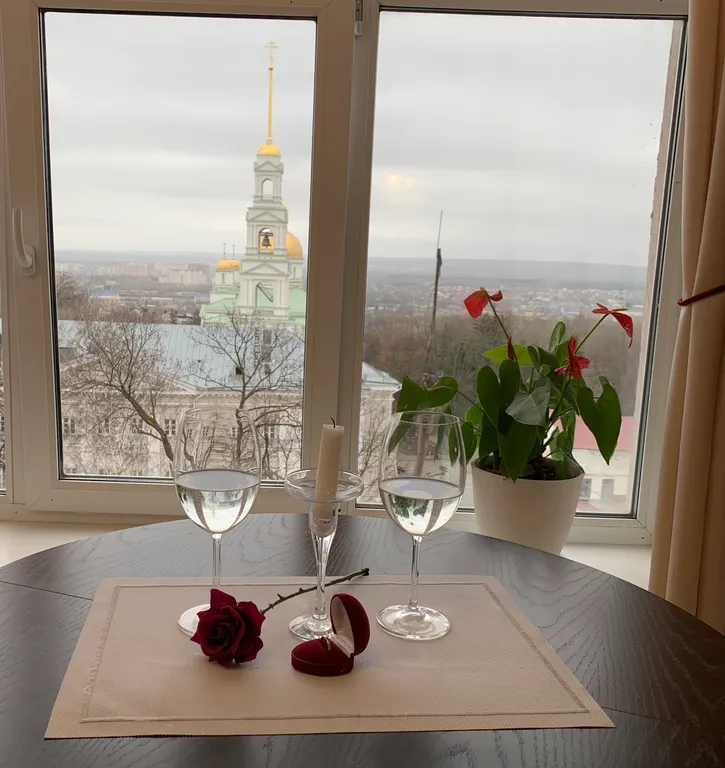 Студия с шикарным видом на Спасский собор 6 этаж