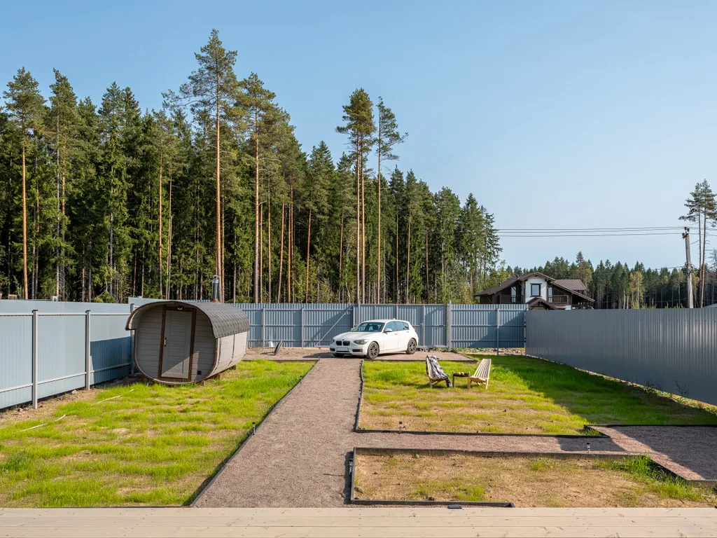 Домик у леса с камином и баней