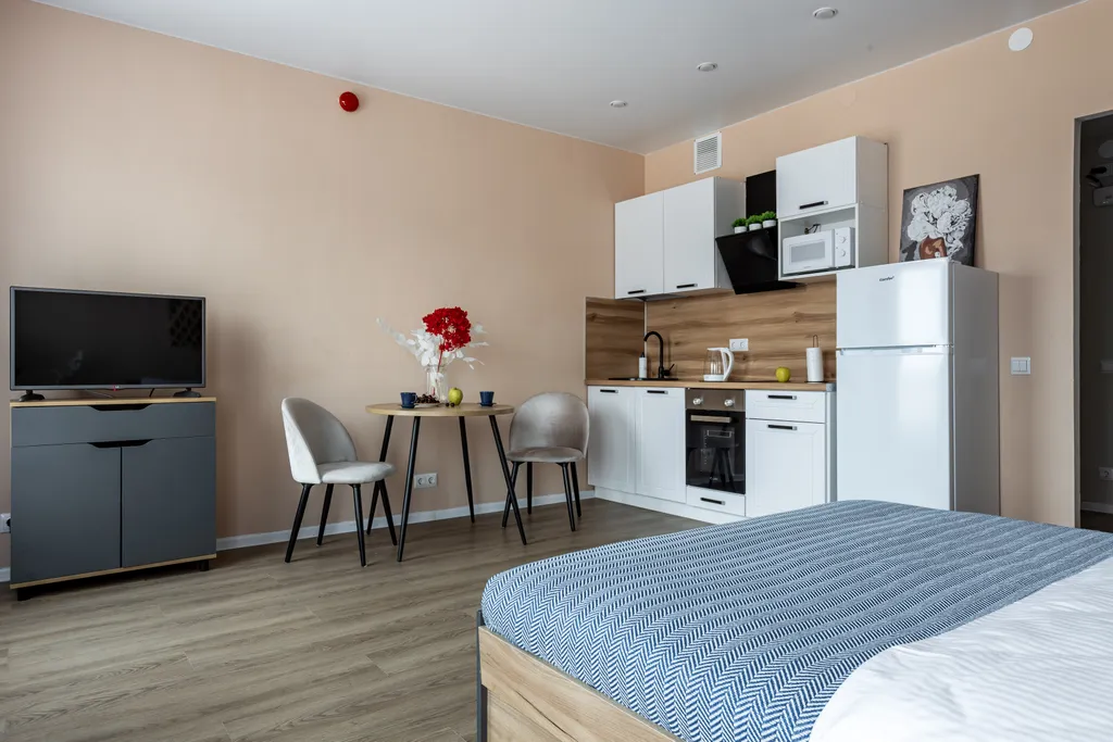 Студия комфорт с красивым видом