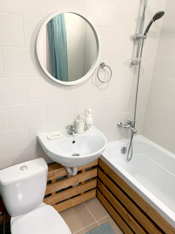 Уютная студия в современном тихом районе