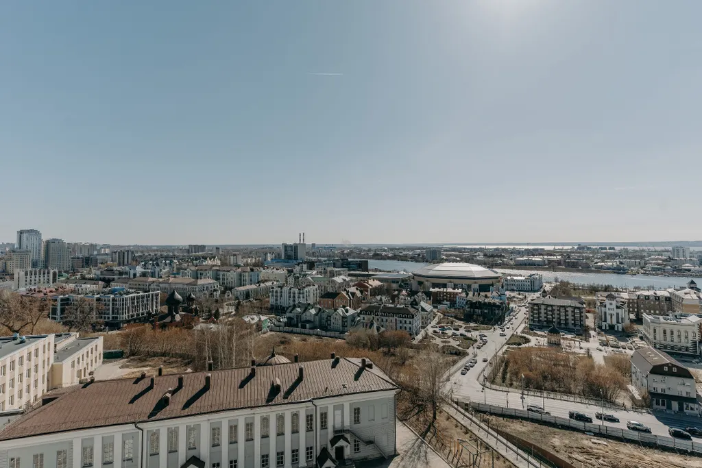 Квартира Уютная квартира в центре в ЖК Кловер Хаус с видом на Театр Кукол — Казань