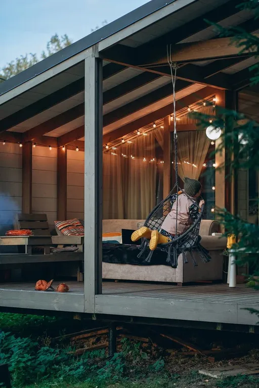 Коттедж Дом Кюльвия с панорамной баней — Тосно