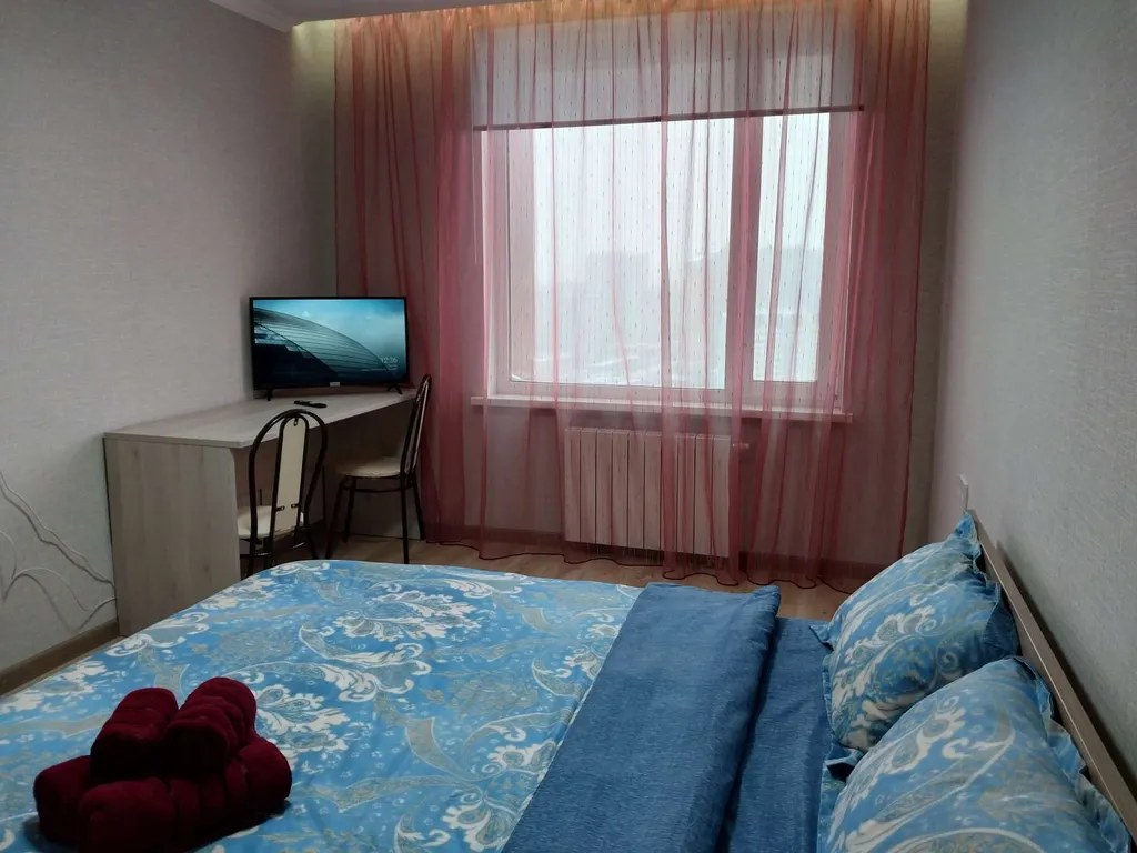 Квартира с домашним уютом с видом на церковь и город