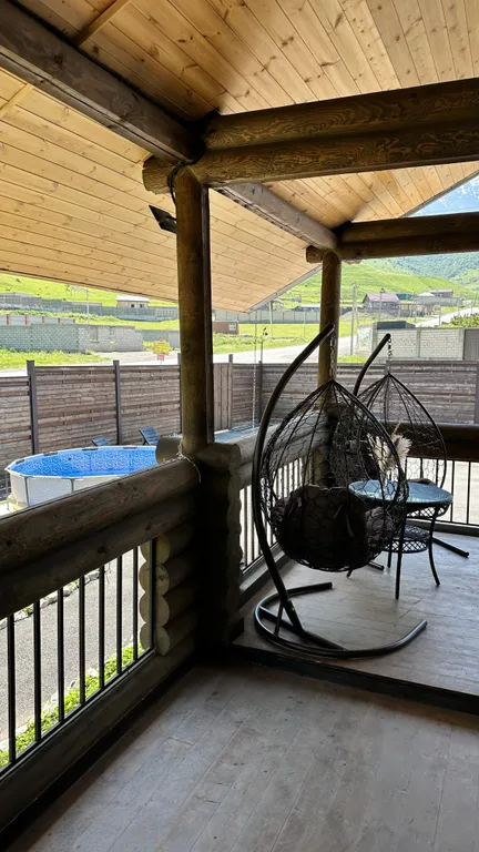 Коттедж Дача из сруба в Барзикау рядом с Верхним Фиагдоном с бассейном — аренда посуточно в Барзикау