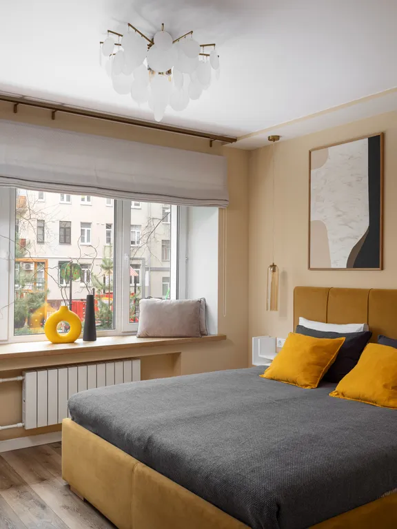 Квартира Квартира Стильная евродвушка в Пресненском районе у метро Белорусская — Москва