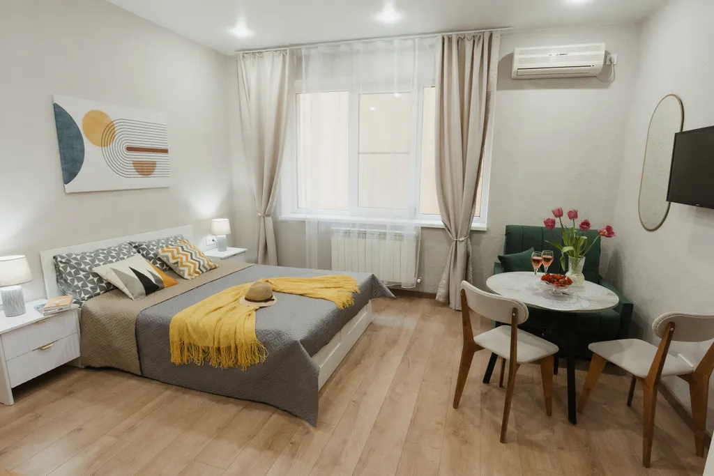 Квартира Квартира Студия с дизайнерским ремонтом на центральной улице — Анапа