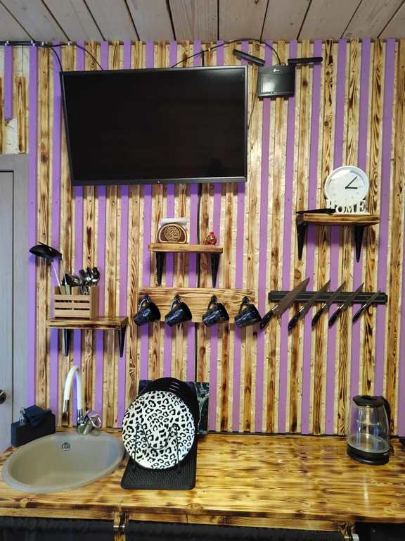 Коттедж Уютный, теплый дом с видом на гору Мустаг — Шерегеш