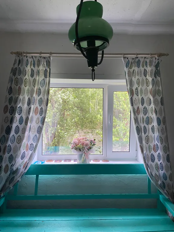 Дом на живописном берегу реки в деревне Пачеболка