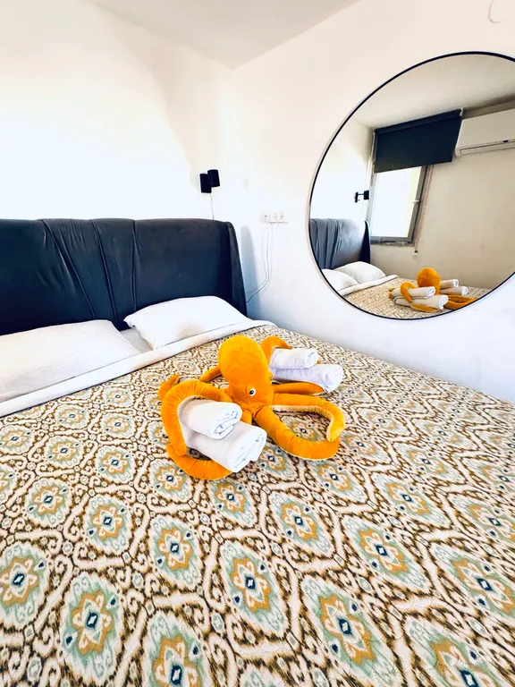 GW317 Квартира с бассейном с видом на море (Gugel Waves Nahariya)