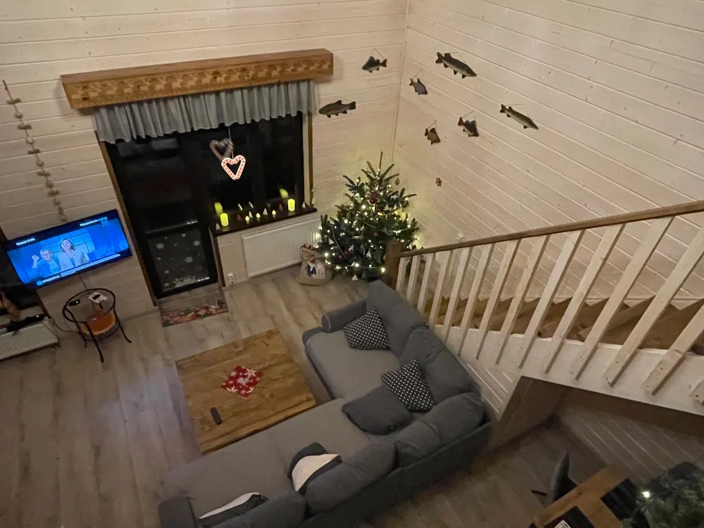 Сосновое шале на берегу Сямозера