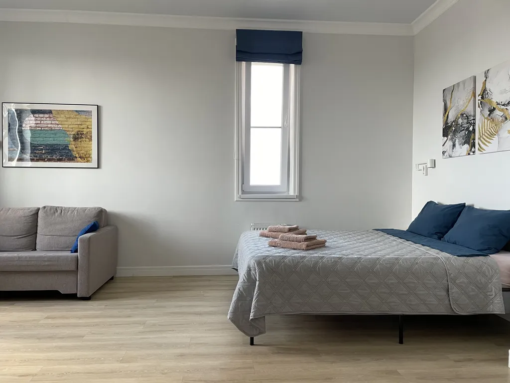 Видовая стильная квартира в центре Казани