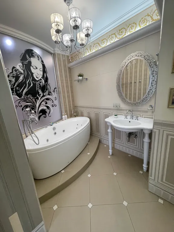 Квартира с дизайнерским ремонтом