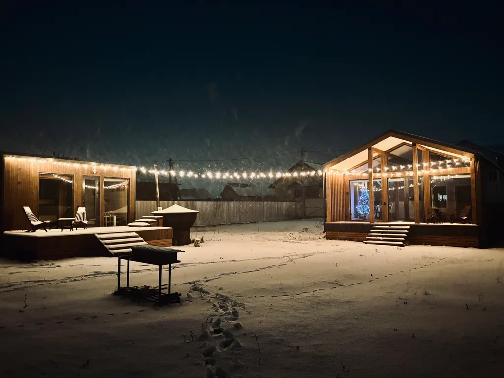 Коттедж Просторный барн-хаус с сауной и чаном рядом с Казанью — Столбище