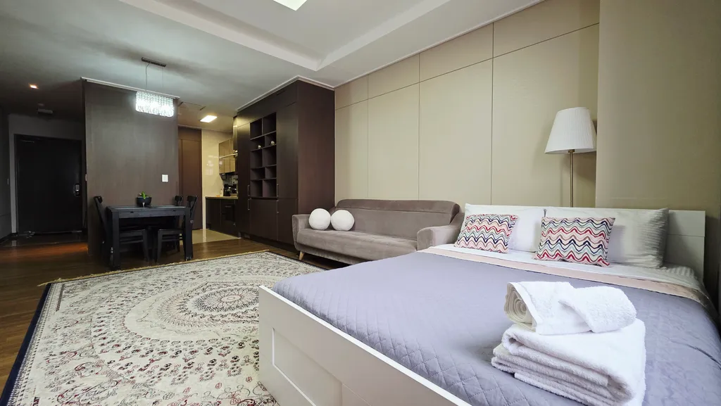 2-комнатная квартира, шикарный вид на мечеть в жк Хайвилл