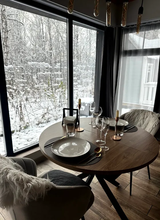 Гостевой дом с панорамными окнами