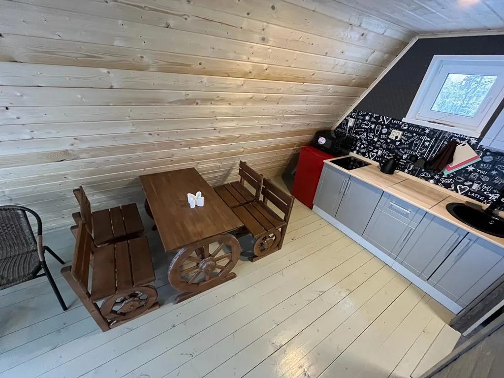 Дом в стиле А-фрейм в Подмосковье