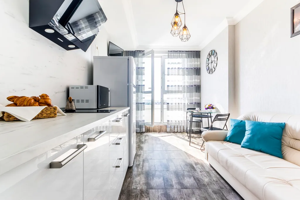 Квартира Квартира Стильный апартамент с балкончиком в центре Краснодара — Краснодар