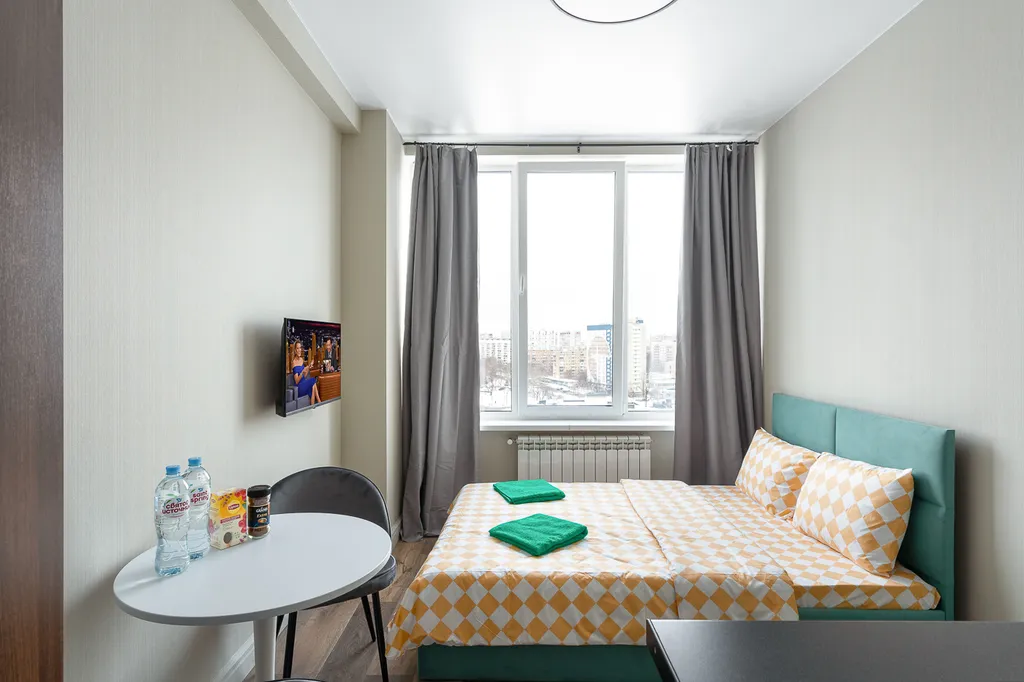 Квартира Квартира Новая и уютная студия в ЖК Шереметьевский — Москва