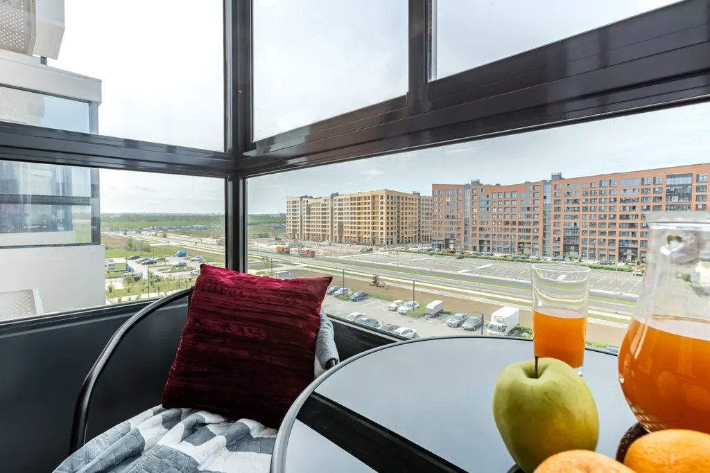 Студия комфорт с красивым видом