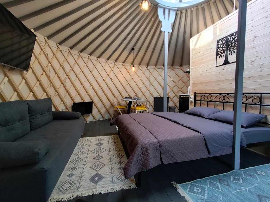 Коттедж Коттедж Юрта в горах — Архыз