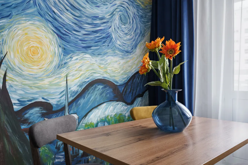 Квартира Дизайнерская 2-комнатная квартира одного художника — Красноярск