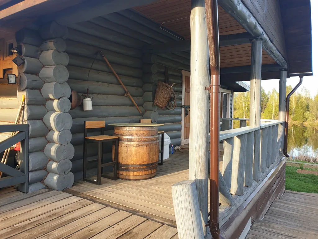 Коттедж Гостевой дом на реке Причал Удачи — Алексино-Истра