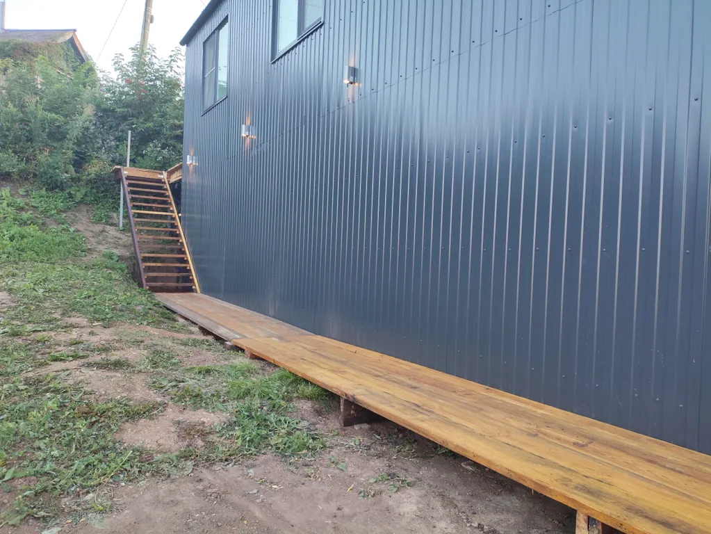 Дом с панорамным видом на реку и горнолыжку в 30 минутах от Казани