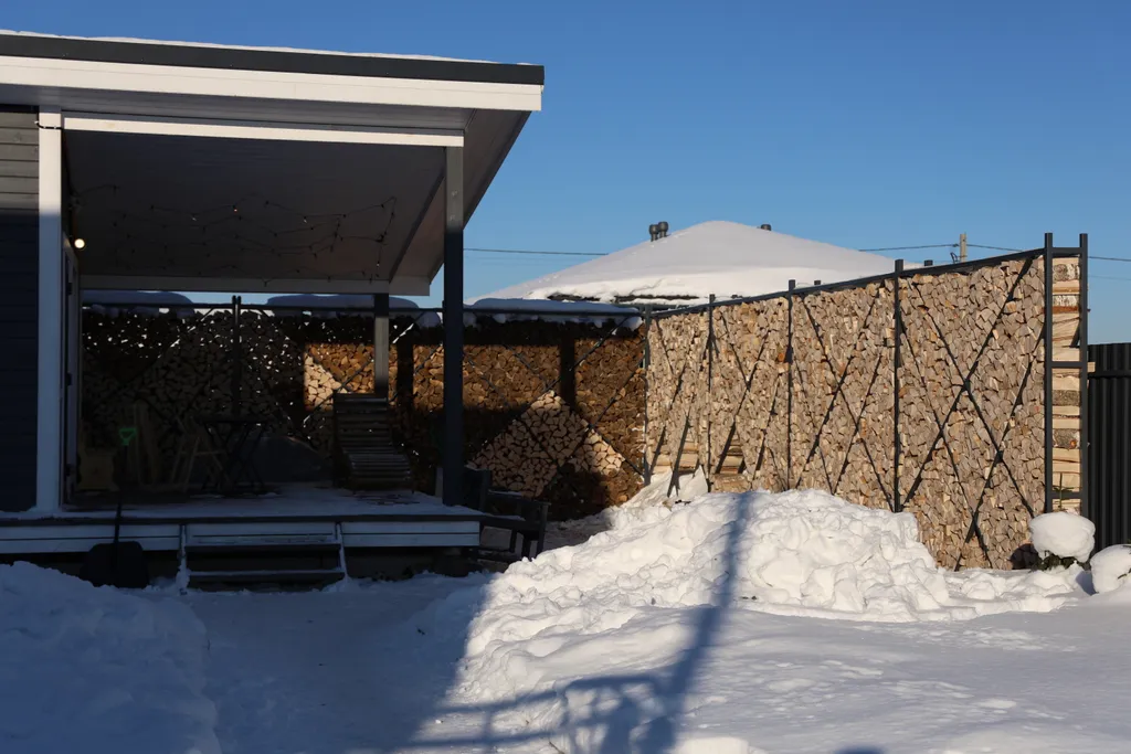 Новый дом с баней и купелью до 8 человек