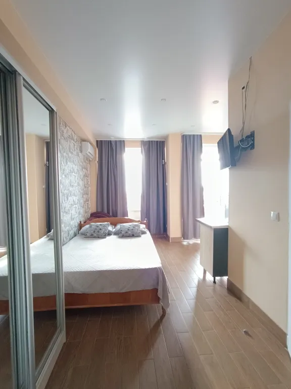 Квартира с видом на море на 9 этаже с балконом — аренда посуточно в Лазаревское