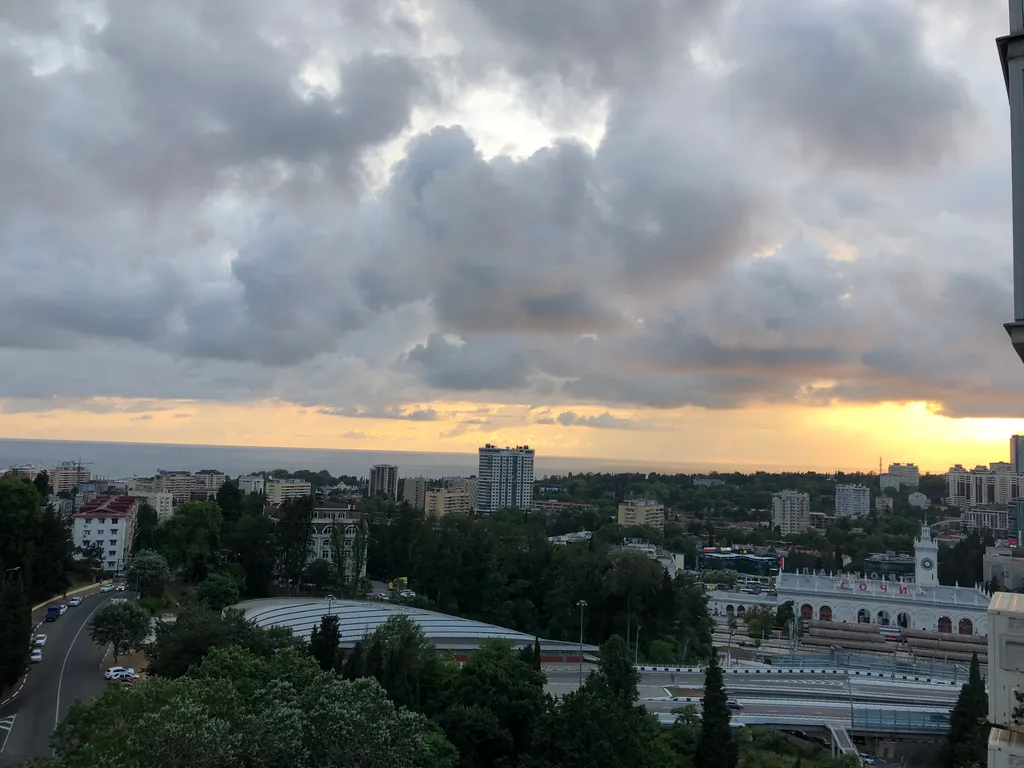 Квартира Квартира с красивым видом на море и город — Сочи