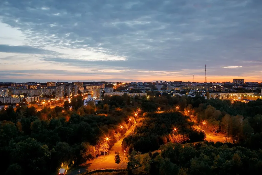 Апартаменты с видом на парк