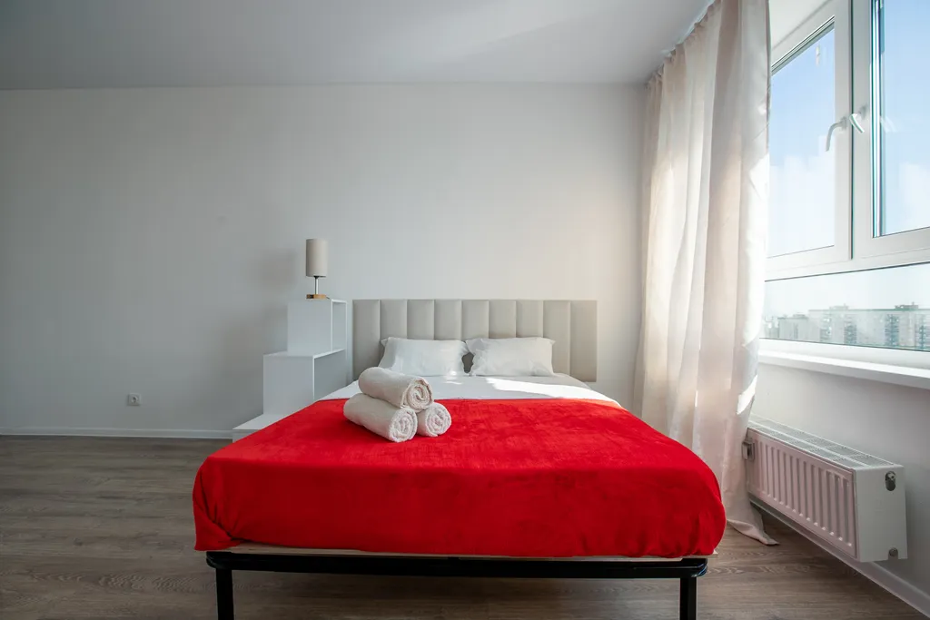 MaxRealty24 Квартира-студия недалеко от метро Сходненская — аренда посуточно в Путилково