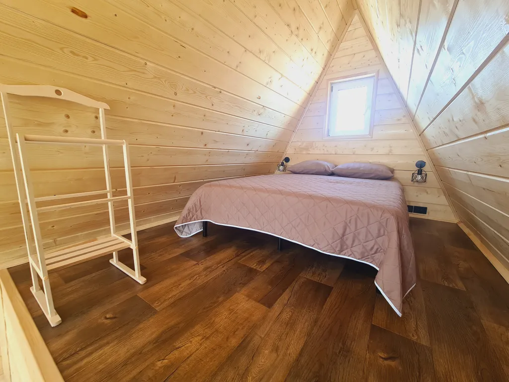 Дом 60m2 — чан, кухня-гостиная, размещение до 6 человек