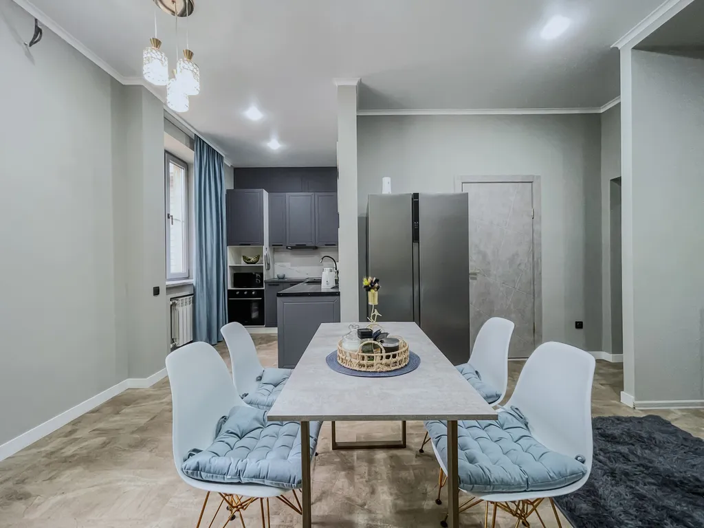 Стильная квартира с кроватью king-size