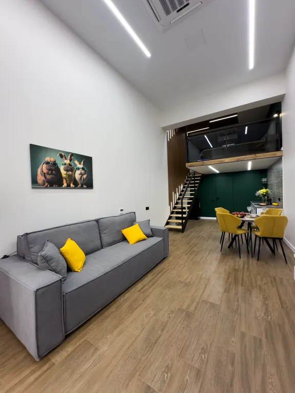 Квартира Квартира Стильный двухуровневый апартамент с собственной террасой — Геленджик