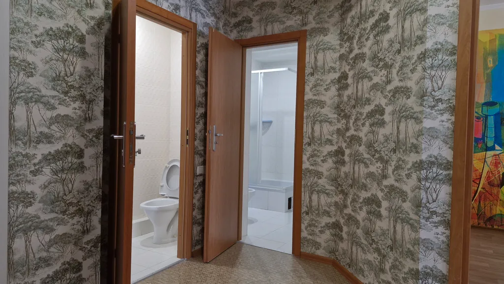 Просторная 2-комнатная квартира с двумя балконами