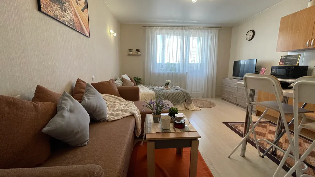 Квартира Квартира Inviting apartment в новом доме — Новосибирск