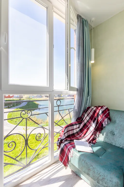 Апартамент c видом на озеро