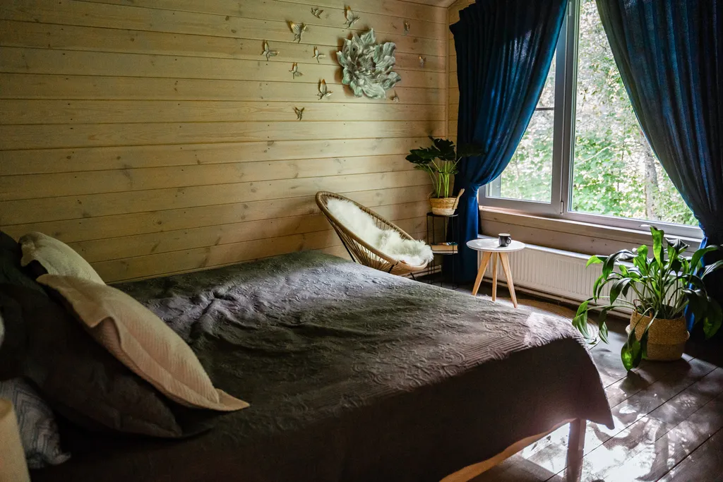 Коттедж Дом в лесу Нарская заимка с баней — Рогово