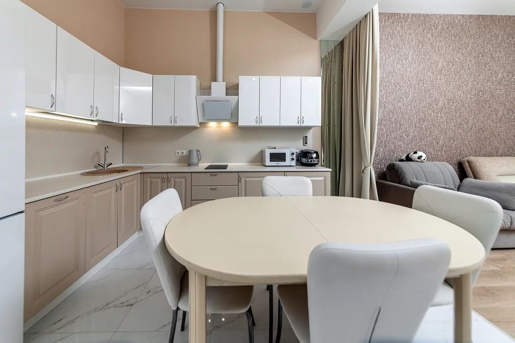 Квартира Квартира На берегу моря в ЖК Акватория с бассейном — Геленджик